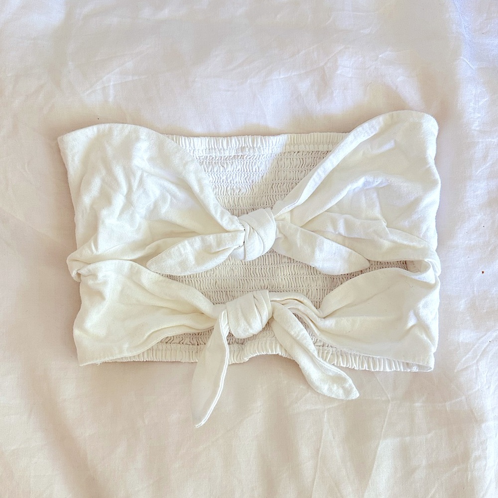Wilfred knotted tube top
